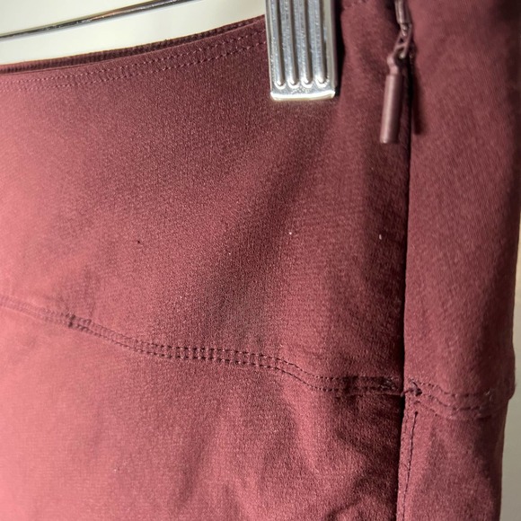 ATHLETA Wander Slim Ankle Pant 8 ( M Medium ) Antique Burgundy #486209 NEW - Picture 7 of 14